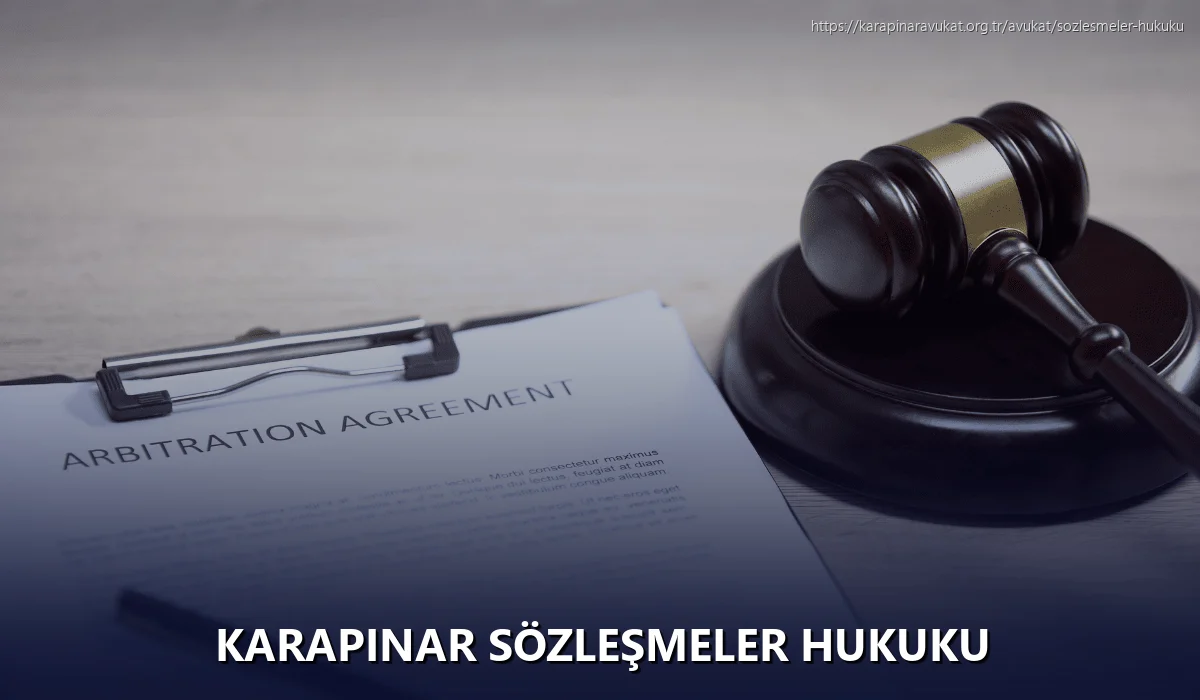 Karapinar Sözleşmeler Hukuku